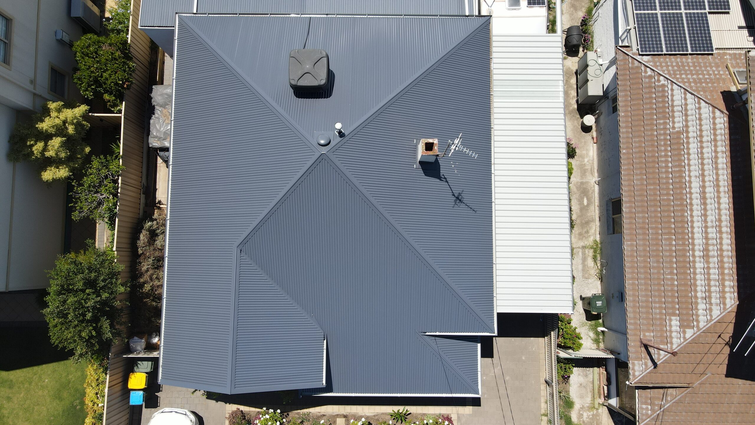 Expert Colorbond Roofing Installation Colorbond roofing installation on a residential home