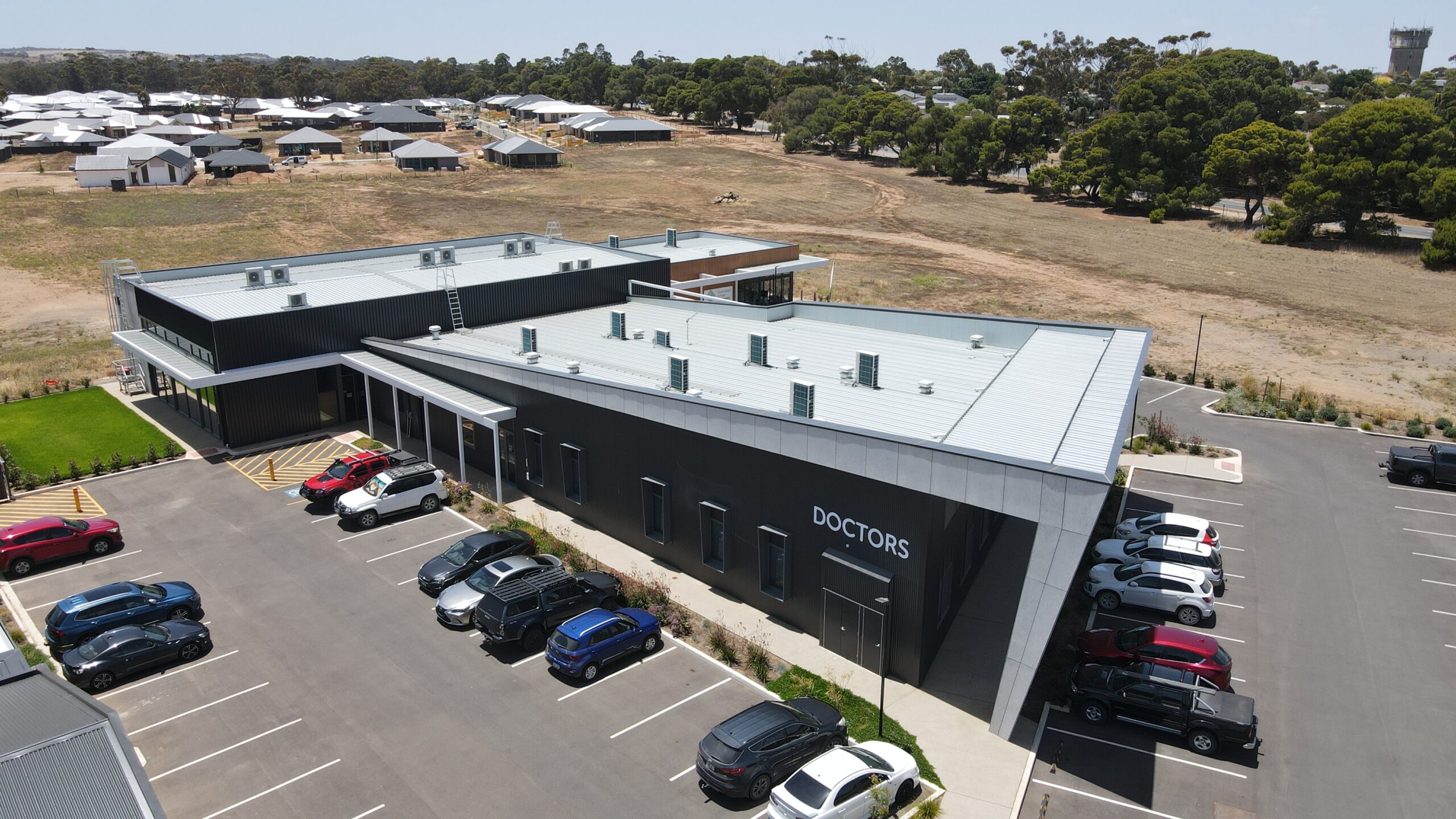 Roofs for Home Extensions Newly installed roofs on a home extension