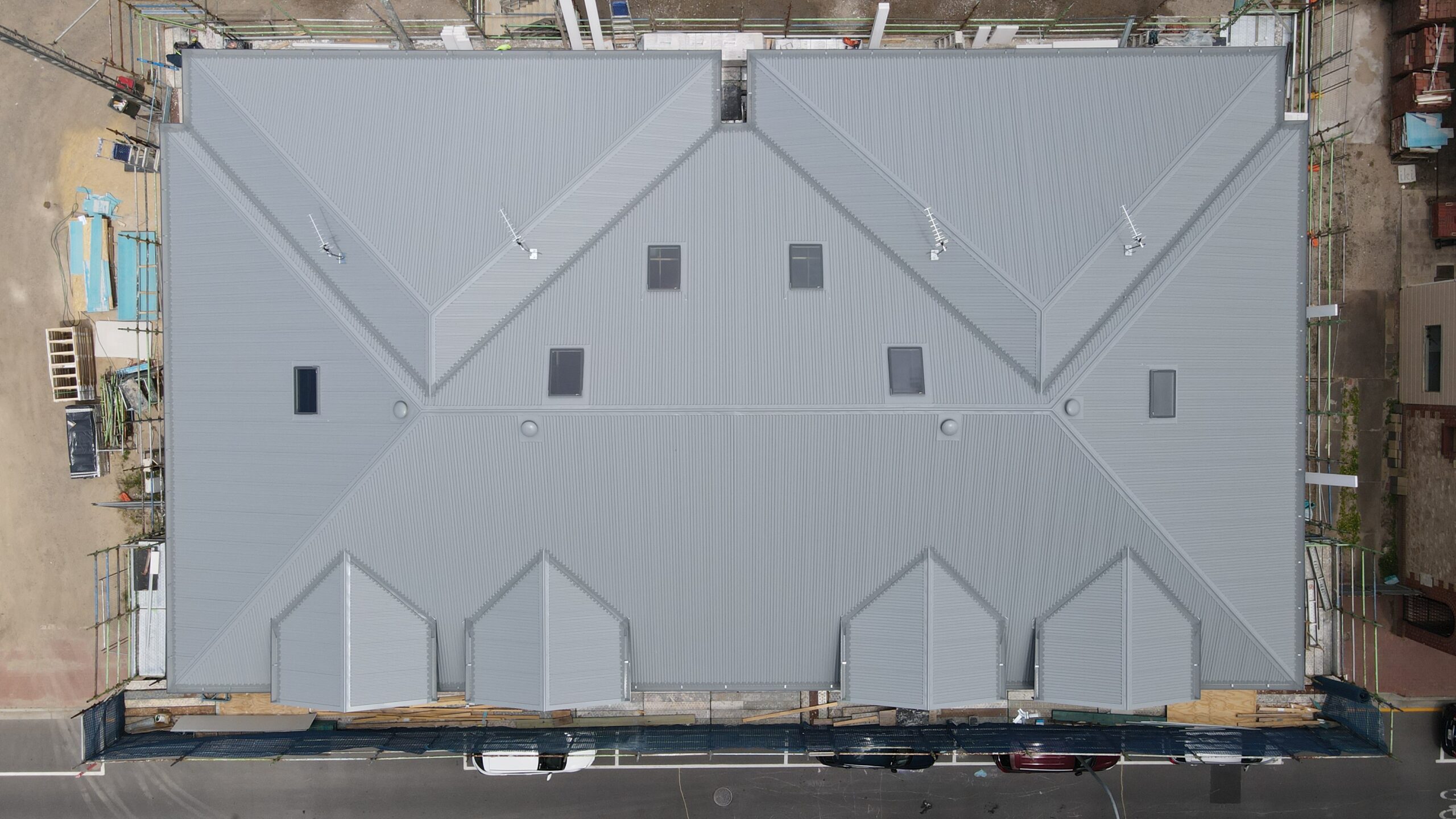 Finished Colorbond Roofing Project Completed Colorbond roof on a residential property