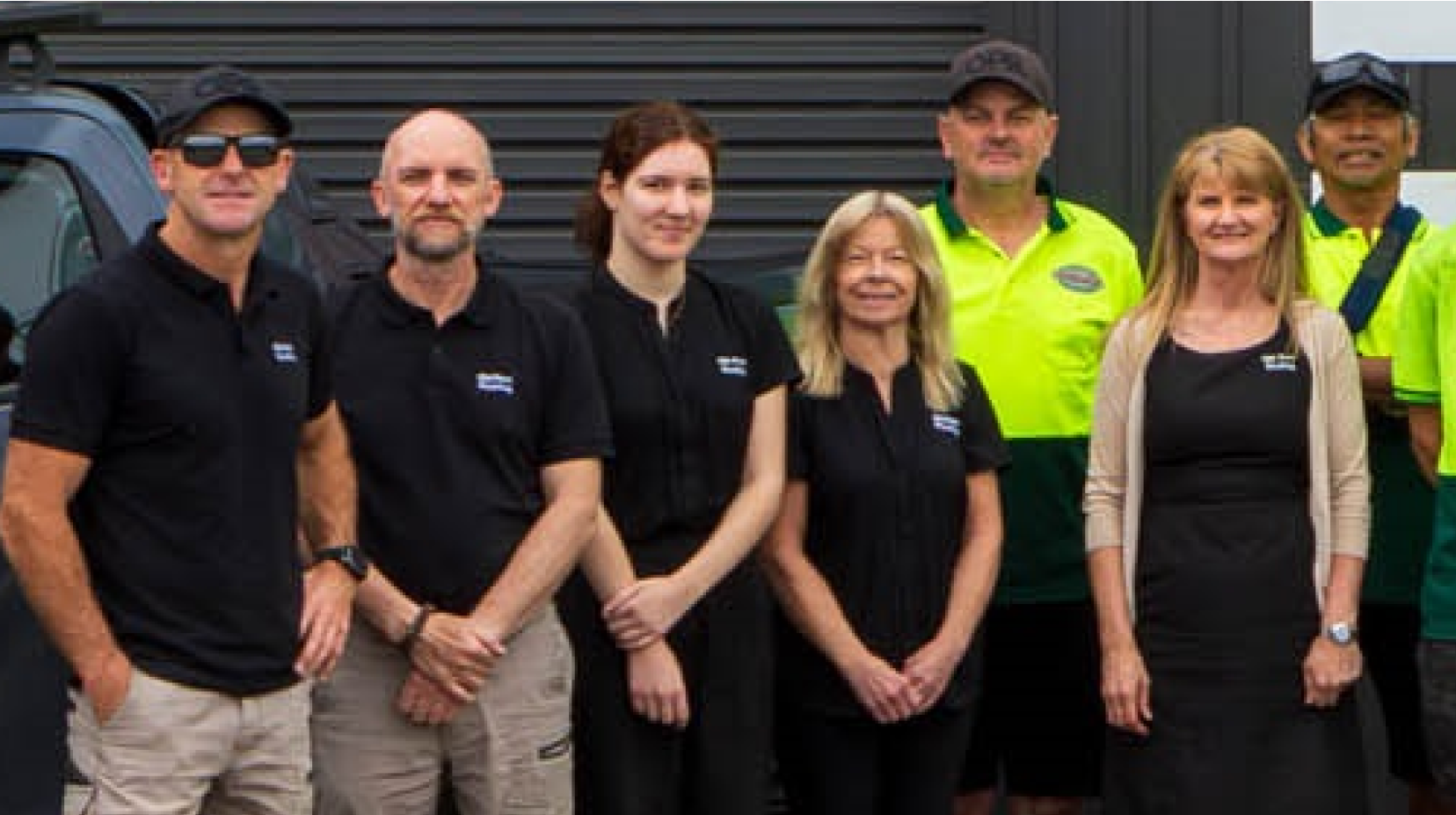 Meet the Old Port Roofing Team Old Port Roofing staff team photo